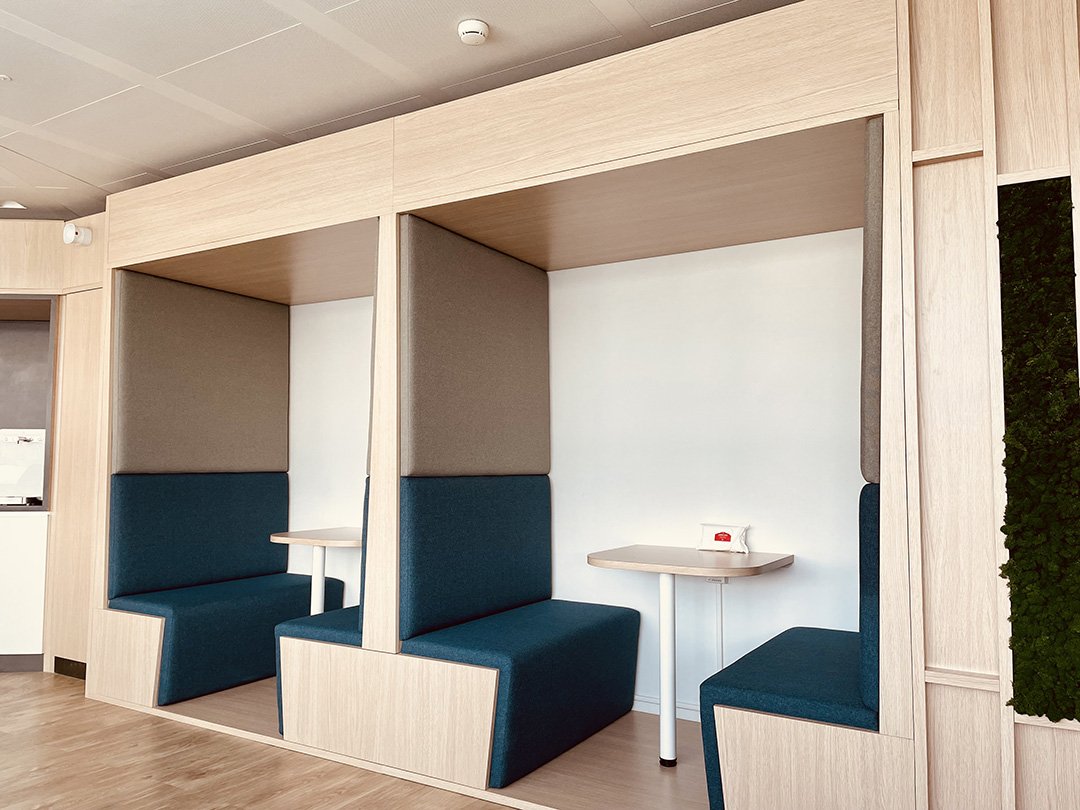 BD Agencements | Réalisations menuiserie pour professionnels